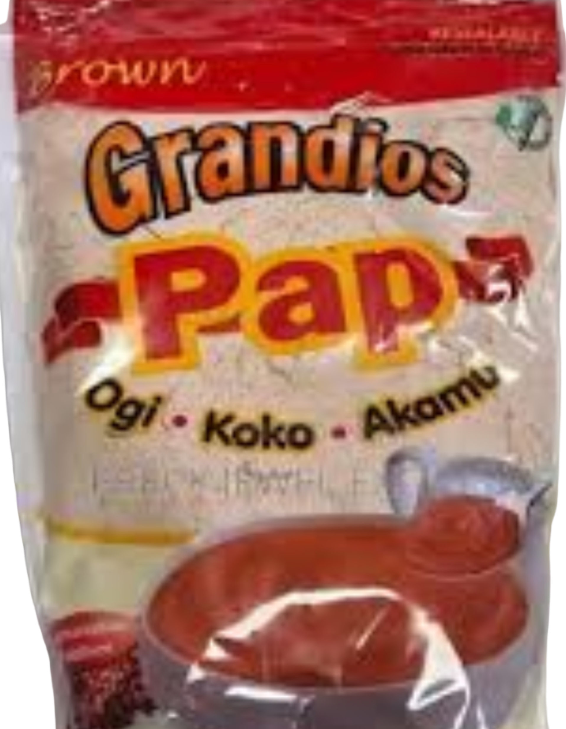 Package of Grandios Pap with visible branding and product details.