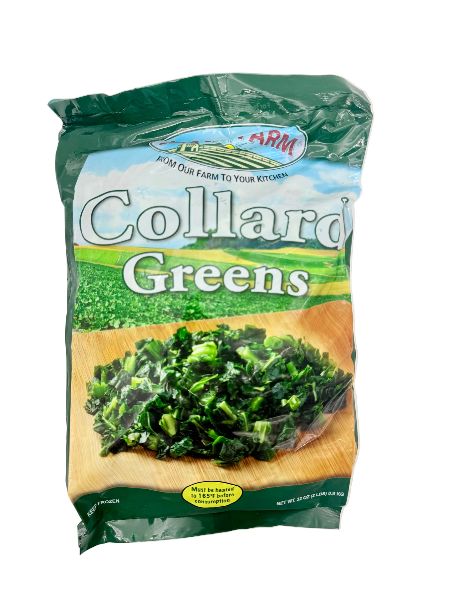 Package of James Farm Collard Green 2lbs