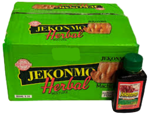 Jekonmo Herbal mixture is a non alcoholic hebal mixture taken to to promote wellness and address sexual health concerns, particularly among men.