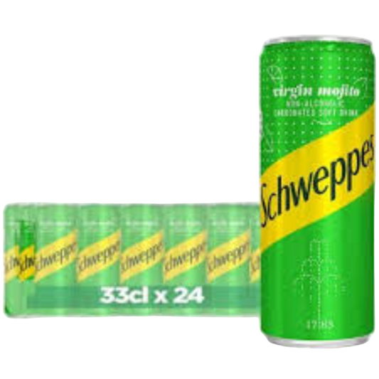 SCHWEPPES VIRGIN MOJITO CARTON (24)