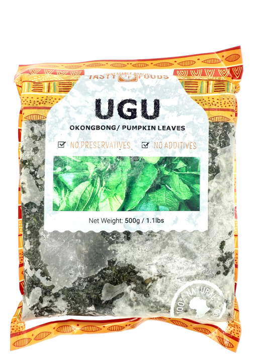 Packaged Tasty Foods UGU or Okongbong/Pumpkin Leaves 