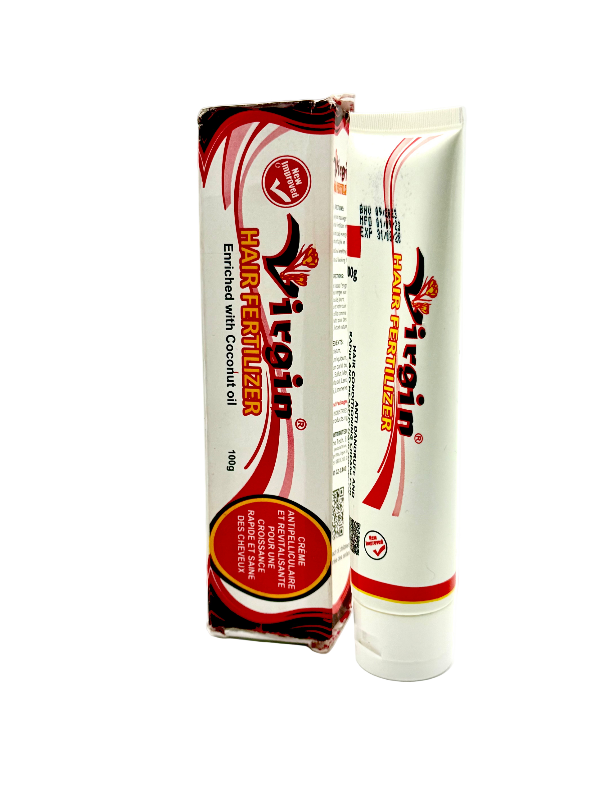 Virgin Hair Fertilizer Enriched with Coconut Oil 100g