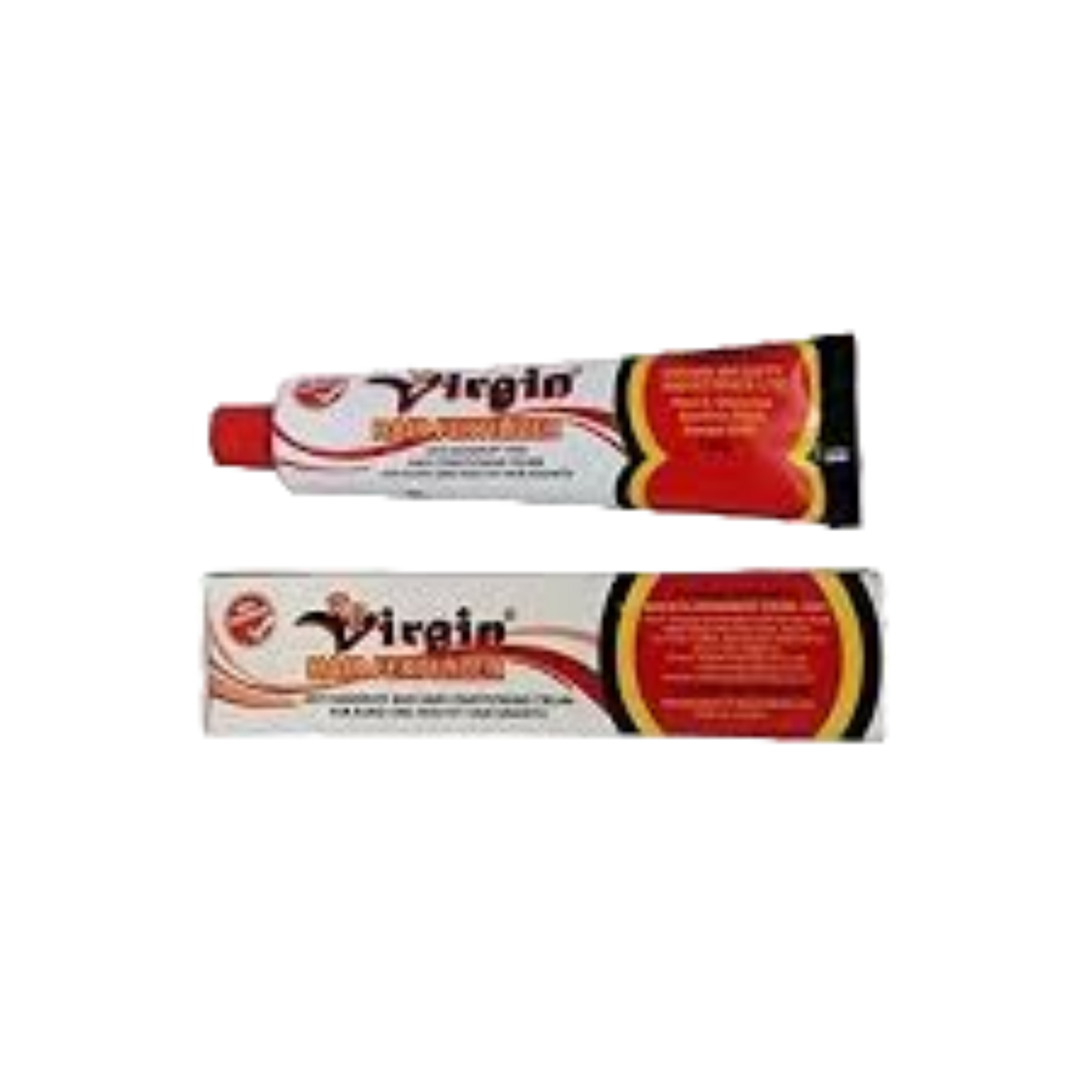 Two tubes of Virgin Hair Food