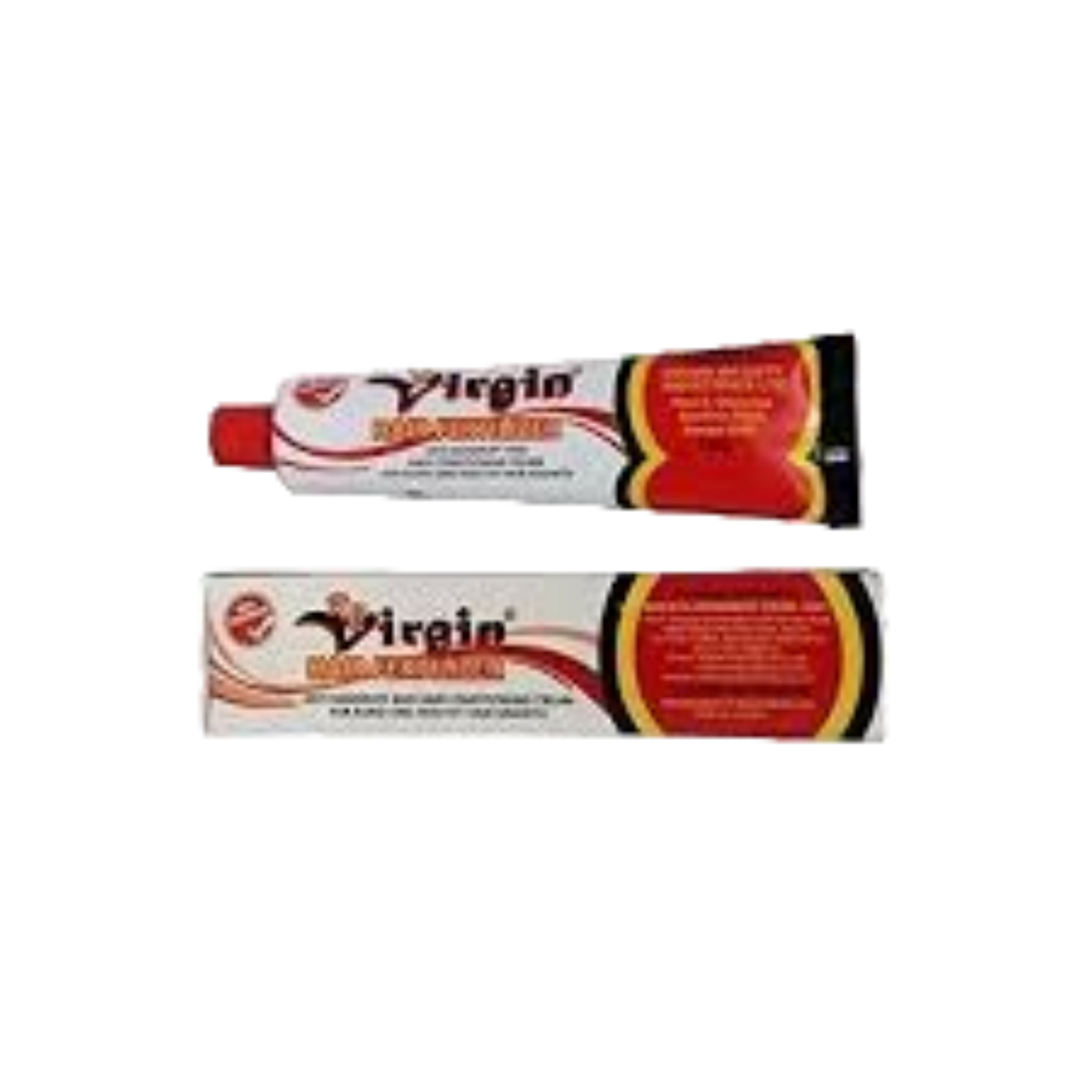 Two tubes of Virgin Hair Food
